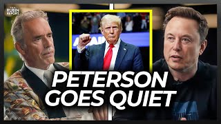 Jordan Peterson Visibly Surprised When Elon Musk Said This About Trump [upl. by Nyvek]