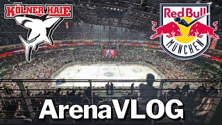 Was zur HÖLLE😳 Kölner HAIE vs REDBULL München  ArenaVLOG [upl. by Soelch31]