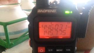 Test PMR 44603125 CH3 Antenne origine  modifs [upl. by Adnyc]