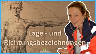 Orientierung im menschlichen Körper Lage und Richtungsbezeichnungen [upl. by Hicks221]