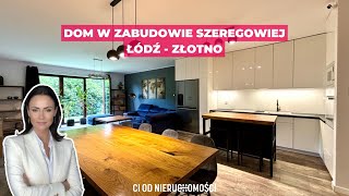 Dom w zabudowie szeregowej na sprzedaż  Łódź  Biuro Nieruchomości Łódź ciodnieruchomosci [upl. by Iluj38]