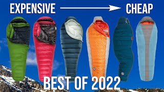 The TOP sleeping bags of 2022 and one you can afford [upl. by Mckenzie]