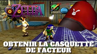 ⚔️ Zelda Majoras Mask 100  ⚔️  Obtenir la Casquette du Facteur FR 61 [upl. by Kcirrez443]