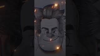 How To Draw Wreck It Ralph  By Art With cc🤎🤍 [upl. by Sihonn992]