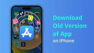 Tips amp Tricks How to Download Old Version of Apps on iPhone in 2 Ways 2023 [upl. by Chapa]