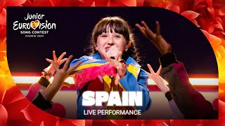 Chloe DelaRosa  Como la Lola LIVE  Spain 🇪🇸  Junior Eurovision 2024  JESC2024 [upl. by Zischke]