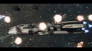 Intense Cinematic Battles In Battlestar Galactica Deadlock [upl. by Carol-Jean]