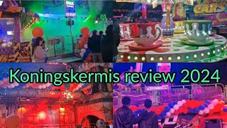 Koningskermis review 2024  come with me to the kermis 2024  nighttime vlog [upl. by Aimek]