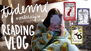 READING VLOG co realisticky přečtu za týden na vysoké škole [upl. by Nailliw]