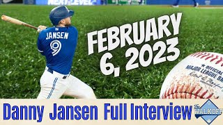 Toronto Blue Jays Danny Jansen Full Interview  February 6 2023 [upl. by Nealy429]