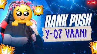 FREE FIRE LIVE👻GARENA FREE FIRE💀RANK PUSH LIVE  Y07 VAANI freefire totalgaming freefirelive [upl. by Randee]