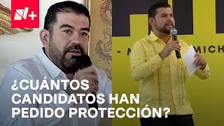 ¿Cuántos candidatos electorales han solicitado protección tras asesinatos  En Punto [upl. by Winola]