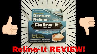 Reline IT Denture soft liner review [upl. by Zetta219]