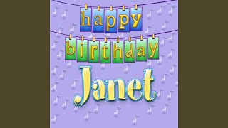 Happy Birthday Janet Personalized [upl. by Wilmar]