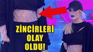 Merve Sevinin Zincirli Kıyafeti OLAY Yarattı Hayran Bıraktı [upl. by Jacqueline773]