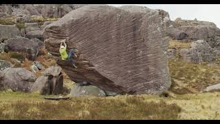 The most sought after 7B Boulder line in Scotland  quotMalcs Aretequot Torridon [upl. by Alleda]