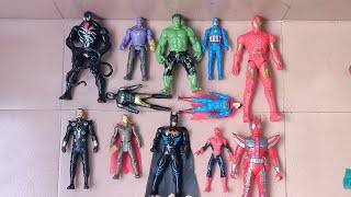 Avengers Superhero Toys Collection Action Figures Thanos Venom Hulk SpiderMan ThorIron Man [upl. by Leilani655]