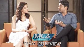 MLA Movie Team Interview  Kalyan Ram Kajal Agarwal [upl. by Seto]