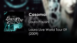 Laura Pausini  Casomai  Letra Italiano  Español [upl. by Anik940]