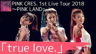 PINK CRES  true love【20180728 西川口Hearts】 [upl. by Yrakcaz680]