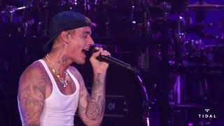 Justin bieber  essence live feat wizkid at Made In America by tidal [upl. by Milli25]