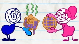 Pencilmates SUGAR Showdown  Animated Cartoons Characters  Animated Short Films [upl. by Rehpotirhc444]