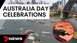 2024 Australia Day celebrations kick off around the country on January 26  7 News Australia [upl. by Eenahs]