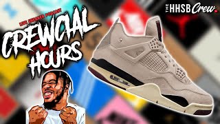 Crewcial Hours Ep 4  A Ma Maniere 4s Are Here Heres My Hot Take New Images of Jumpman Jacks [upl. by Enelehcim]