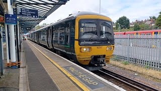 Ride on Great Western Railway Turbo class 165107  North Downs Line Dorking West  Gomshall [upl. by Ahsinam]