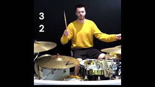 I Tried to Play AS MANY TIME SIGNATURES in 45 Seconds drums drumsolo drummer metal challenge [upl. by Essirahc]