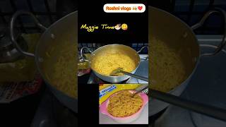 maggi 😋🍜2 mins instant Noodles recipe சுவையான மேகி ரெசிபி நூடுல்ஸ்roshni vlogs trending reels [upl. by Yadnus]