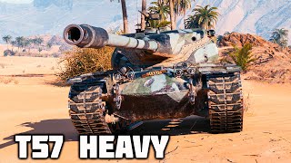 T57 Heavy WoT – 4Kills 98K Damage [upl. by Ahsart]