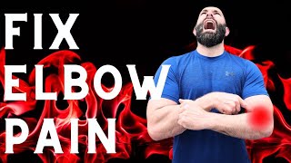 FIX ELBOW PAIN Bicep Tendonitis [upl. by Thorpe966]