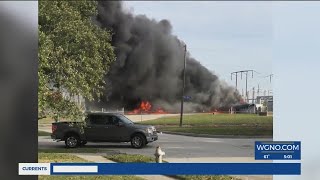 Power restored after Entergy substation fire in Algiers [upl. by Cointon]