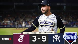 🍅Tomateros vs Sultanes👳‍♂️ 29 de diciembre 2022 [upl. by Neerom]