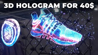 3D Hologram Projector from Aliexpress  Unboxing and Testing Led Fan for 40 [upl. by Nhguaved74]