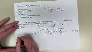 Naplex practice calculations difficulty level medium  weightbased dosing [upl. by Nyrual]