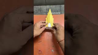 easy trick for thermocol temple making  hot wire cutting tips [upl. by Bryon]