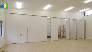 Movable Partition Wall amp Installation  How to Make the Movable Partition Wall Installation [upl. by O'Carroll]