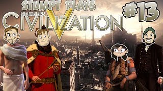 Stumpt Plays  Civ 5 Multiplayer  13  Play War [upl. by Yelsew]