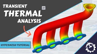 Transient Thermal Analysis using Hypermesh Optistruct Tutorial [upl. by Karl]