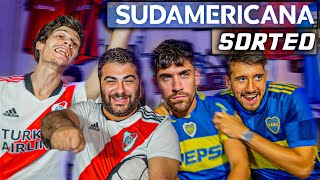 REACCIONES a SORTEO de la COPA SUDAMERICANA 2024 [upl. by Wilson]