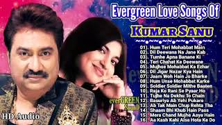 Evergreen Love Songs Of Kumar Sanu amp Alka Yagnik hit Best of kumar sanuGolden Hit90s hit playlist [upl. by Yarased]