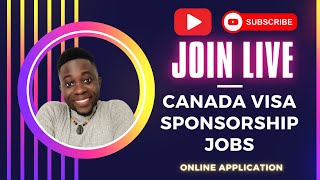 CANADA VISA SPONSORSHIP JOBS [upl. by Belshin239]