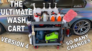 THE ULTIMATE BUDGET WASH CART  Version 4  Car Washing Setup [upl. by Edyaw217]