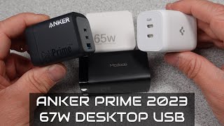 Anker Prime 67W A2669 versus Mcdodo and others USB Showdown [upl. by Markman]