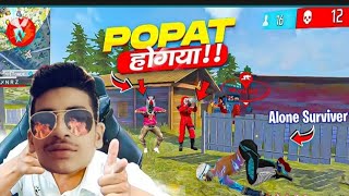 BEST SOLO VS SQUAD 🤯GAMEPLAY BUT POPAT HOGYA GARENA FREE FIRE 🔥  freefire gaming tondegamer [upl. by Brenner661]