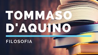 27 La scolastica Tommaso d’Aquino e la metafisica [upl. by Oralle]