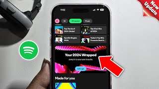 How to See Spotify Wrapped 2024 NEW UPDATE ANY iphone  Find Spotify Wrapped [upl. by Haldas]