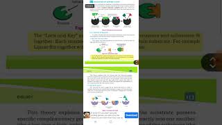 Class 9th biologyEnzymessindh textbook boardpart 2 [upl. by Ojok]